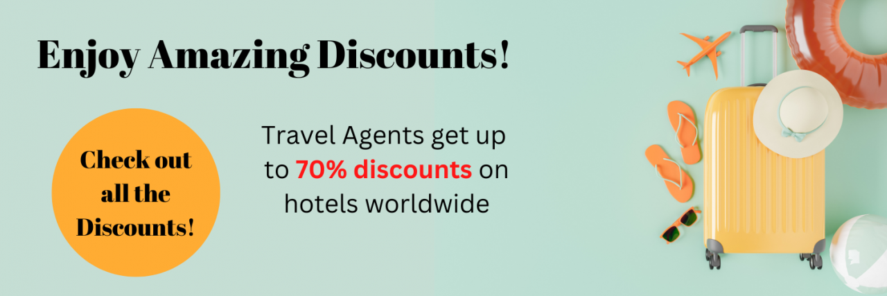 airline travel agent discounts